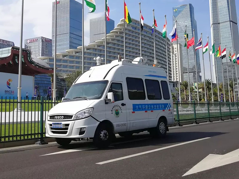 大氣立體雷達走航監測車